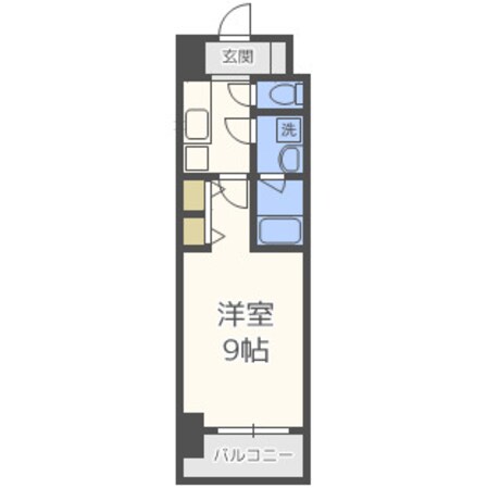 スプランディッド淀屋橋DUEの物件間取画像